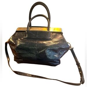 brian b atwood leather backpack Commuter Bag grain cow leather in a warm vintage rustic tan leather B Brian Atwood | Bags